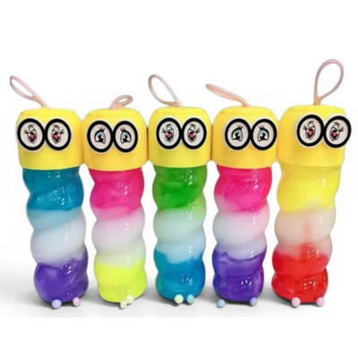 476492 MASA GLUT GADŻET ŻELOWY SLIME ŻÓŁTY STWOREK 15CM GNIOTEK