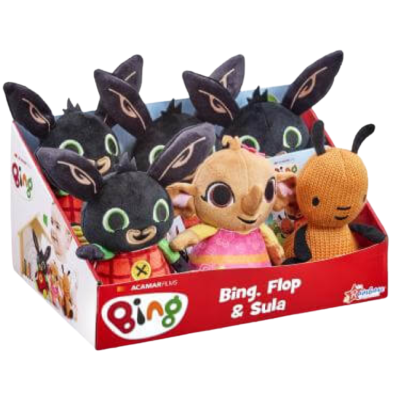 024077 MASKOTKA PLUSZAK KRÓLIK BING SULA FLOP 17CM
