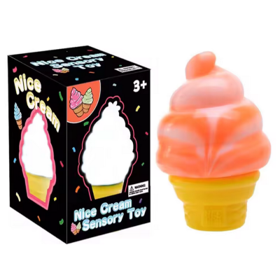 GNIOTEK ANTYSTRESOWY SQUISHY LÓD ICE CREAM RÓŻNE KOLORY