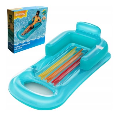 43028  MATERAC Z OPARCIEM FOTEL DO WODY BESTWAY RÓŻNE KOLORY