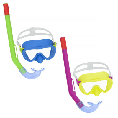 24036 BESTWAY MASKA Z RURKĄ HYDRO SWIM 2 KOLORY