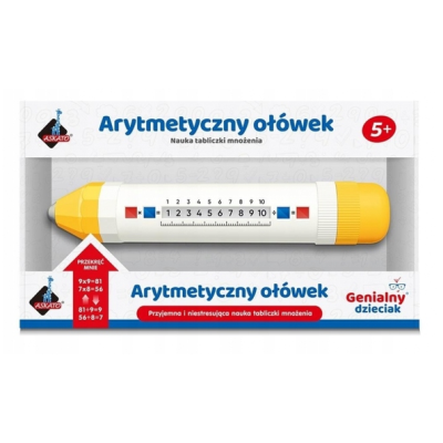 911005 NAUKA MNOŻENIA DZIELENIA ARYTMETYCZNY OŁÓWEK GENIALNY DZIECIAK ASKATO
