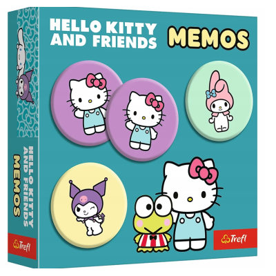 02898 TREFL GRA MEMO HELLO KITTY