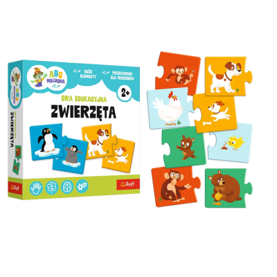 02905 TREFL GRA EDUKACYJNA ZWIERZĘTA ABC MALUCHA