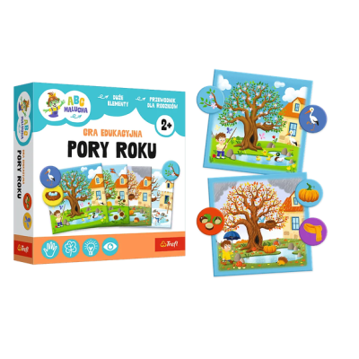 02906 TREFL GRA EDUKACYJNA PORY ROKU ABC MALUCHA