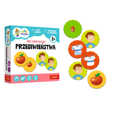 02908 TREFL GRA EDUKACYJNA PRZECIWIEŃSTWA ABC MALUCHA