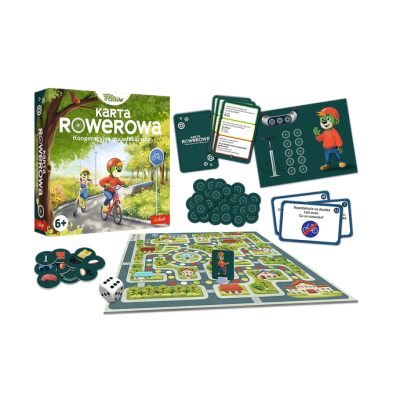 02910 TREFL GRA PLANSZOWA KARTA ROWEROWA