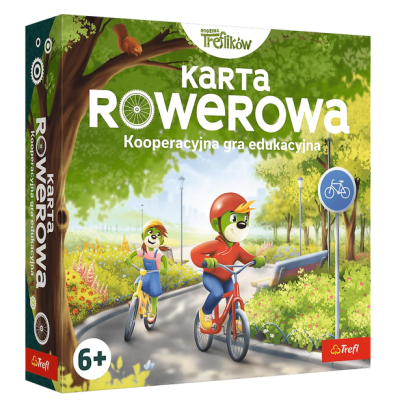 02910 TREFL GRA PLANSZOWA KARTA ROWEROWA