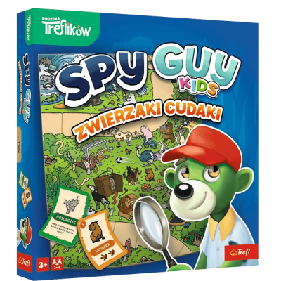 03061 TREFL GRA RODZINNA SPY GUY KIDS ZWIERZAKI CUDAKI