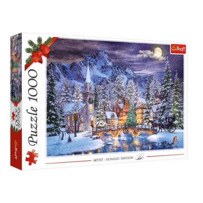 10629 TREFL PUZZLE ŚWIĄTECZNE ŚWIĄTECZNA ATMOSFERA ZIMA 1000 EL