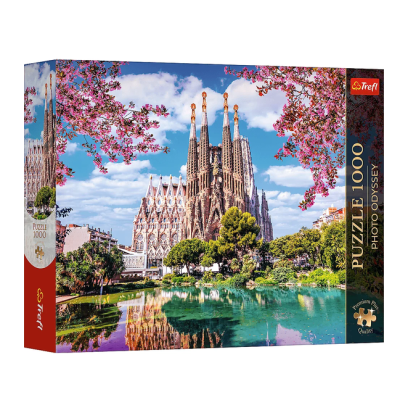 12137 TREFL PUZZLE SAGRADA FAMILIA BARCELONA HISZPANIA 1000 EL