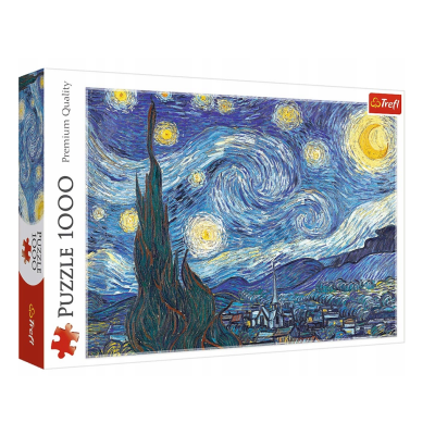 10560 TREFL PUZZLE OBRAZ GWIAŹDZISTA NOC 1000 EL