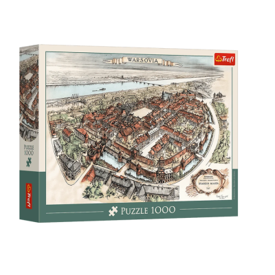 12206 TREFL PUZZLE WARSZAWA STARE MIASTO 1000 EL