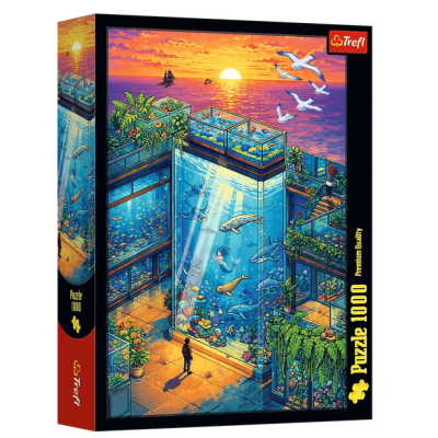 010987 TREFL PUZZLE SPOJRZENIE W GŁĘBIĘ 1000 EL