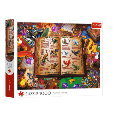 010980 TREFL PUZZLE ATLAS FANTASTYCZNYCH PTAKÓW 1000 EL