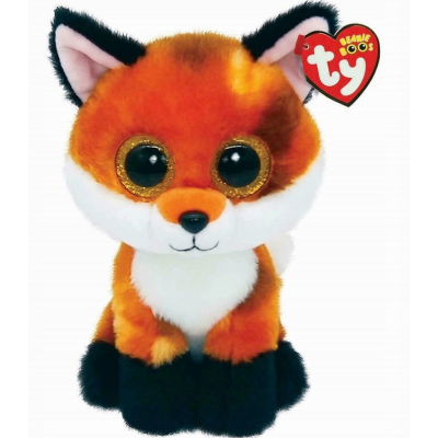 380121 MASKOTKA PLUSZAK LIS MEADOW TY BEANIE BOOS 24CM