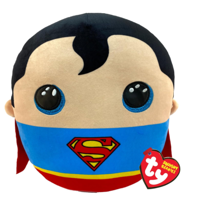 394081 MASKOTKA PLUSZAK SQUISHY SUPERMAN TY BEANIE BOOS 24CM