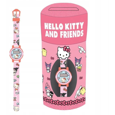 799556 SKARBONKA Z ZEGARKIEM DIAKAKIS HELLO KITTY KOTEK