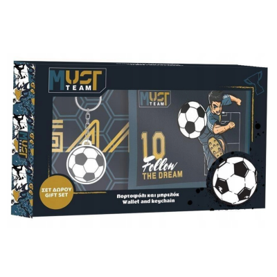 769351 PORTFEL Z BRELOCZKIEM BRELOK DIAKAKIS FOOTBALL PIŁKA NOŻNA
