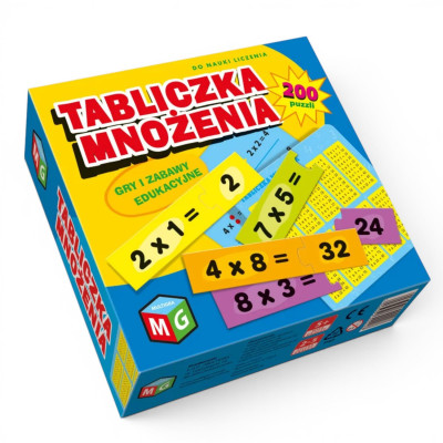 300334 TABLICZKA MNOŻENIA MULTIGRA LICZENIE