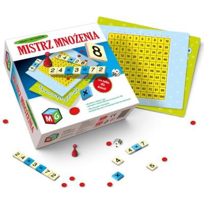 5300310 TABLICZKA MNOŻENIA GRA MISTRZ MNOŻENIA LICZENIE