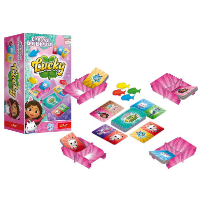 025927 GRA RODZINNA LUCKY KOCI DOMEK GABI TREFL