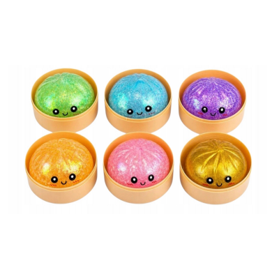 805104 DUMPLINGS SQUISHY MASKOTKA PIEROŻEK 10CM RÓŻNE KOLORY BROKAT