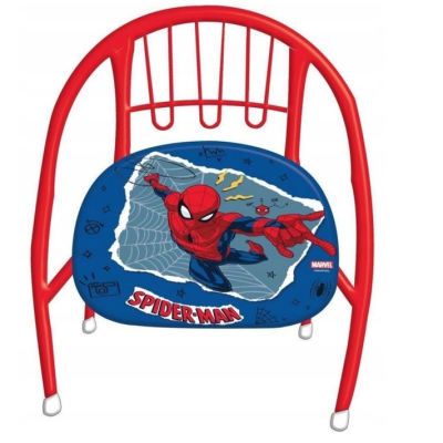 823527 KRZESEŁKO KRZESŁO DZIECIĘCE METALOWE SPIDERMAN DIAKAKIS