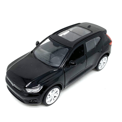 927239 MSZ SAMOCHÓD VOLVO EX40 CZARNY ŚWIATŁO DŹWIĘK POJAZD  MODEL 1:32