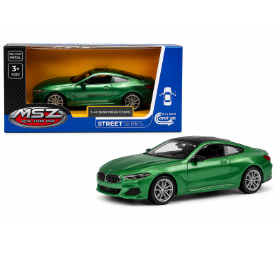 925990 MSZ SAMOCHÓD BMW M850I COUPE ZIELONY ŚWIATŁO DŹWIĘK MODEL 1:35