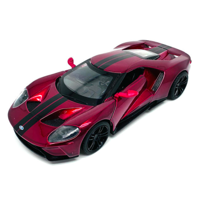 925747 MSZ SAMOCHÓD FORD GT 2017 CZERWONY ŚWIATŁO DŹWIĘK POJAZD  MODEL 1:32