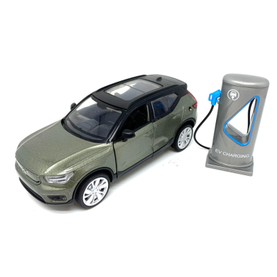 927888 MSZ SAMOCHÓD VOLVO XC40 RECHARGE ZIELONY ELEKTRYCZNY MODEL 1:32