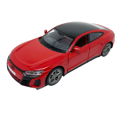 400140 MSZ SAMOCHÓD AUDI RS E-TRON GT CZERWONY ŚWIATŁO DŹWIĘK MODEL 1:36