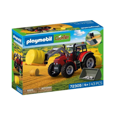 72305 PLAYMOBIL DUŻY TRAKTOR Z BELAMI SIANA