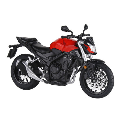 622981 HUAYI MSZ MOTOR 1/12 M12-19B HONDA CB400F CZERWONY ŚW DŹW 1:12