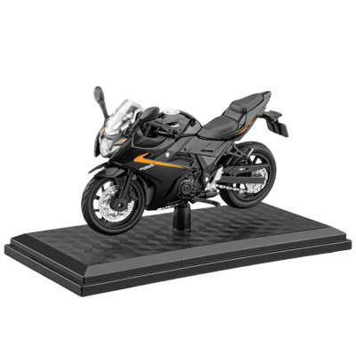 622844 HUAYI MSZ MOTOR M18-10B SUZUKI GSX250R CZARNY 1:18