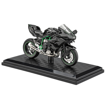 622721 HUAYI MSZ MOTOR 1/18 M18-1B KAWASAKI H2R CZARNY 1:18