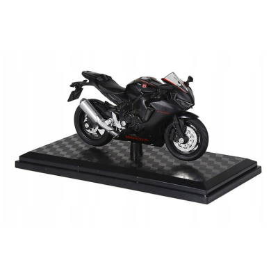 622738 HUAYI MSZ MOTOR 1/18 M18-2B HONDA CBR1000RR CZARNY 1:12