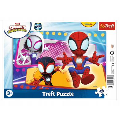 31446 TREFL PUZZLE RAMKOWE SPIDEY 15 EL