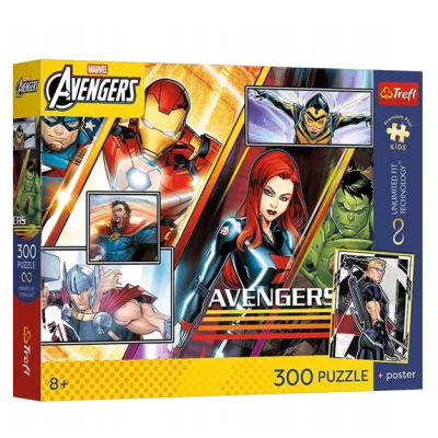 23046 TREFL PUZZLE MARVEL AVENGERS 300 EL