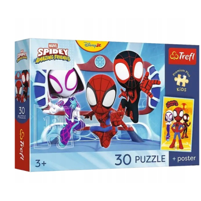 18343 TREFL PUZZLE SPIDEY W AKCJI 30 EL