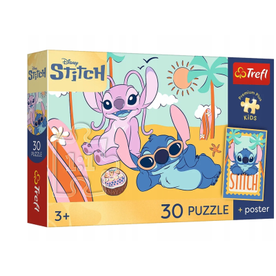 18341 TREFL PUZZLE UŚMIECH STITCHA STITCH 30 EL