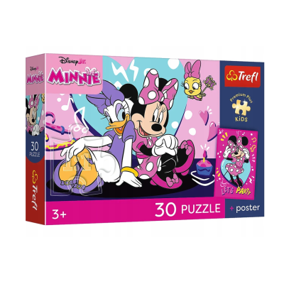 18340 TREFL PUZZLE RADOSNA MYSZKA MINNIE 30 EL