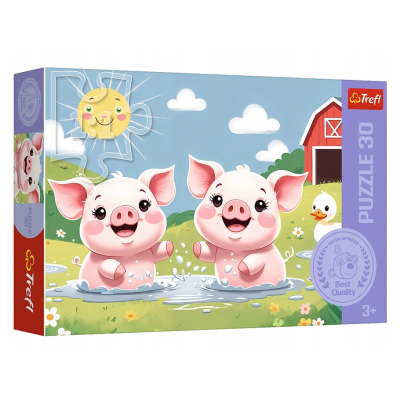 18334 TREFL PUZZLE WESOŁE ŻYCIE NA WSI 30 EL
