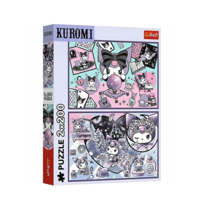 13345 TREFL PUZZLE PSOTY KUROMI 2 X 200 EL