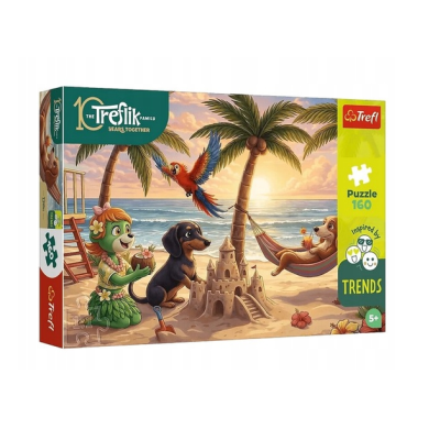 15447 TREFL PUZZLE RODZINA TREFLIKÓW JAMNICZE SPRAWY 160 EL