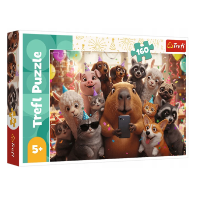 15444 TREFL PUZZLE ZWIERZĄTKA SŁODKIE SELFIE 160 EL