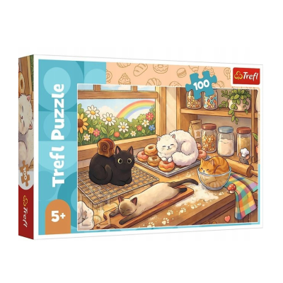 16559 TREFL PUZZLE KOCIAKI ŁOBUZIAKI KOTKI 100 EL