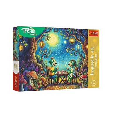 16561 TREFL PUZZLE SPOTKANIE W KAWIARNI RODZINA TREFLIKÓW 100 EL