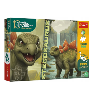 16581 TREFL PUZZLE DINOZAUR STEGOSAURUS 100 EL
